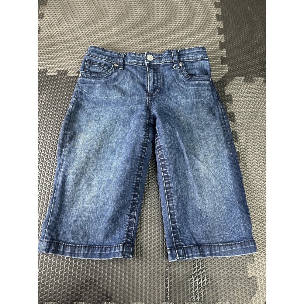 KUT from the Kloth Boys Denim Shorts Size 8 Blue Jean Flat Front Regular Fit